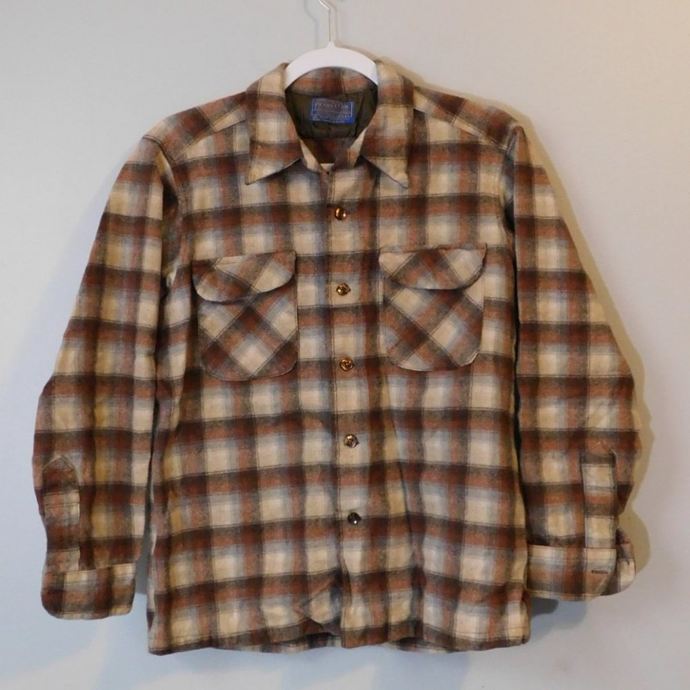 Pendleton Virgin wool Button up
